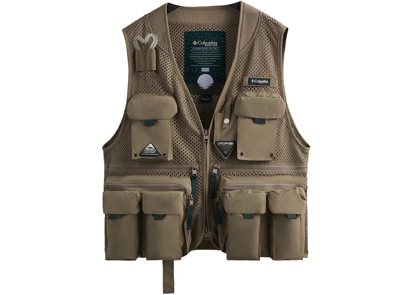 Kith x Columbia PFG Cool Creek Vest Pebble