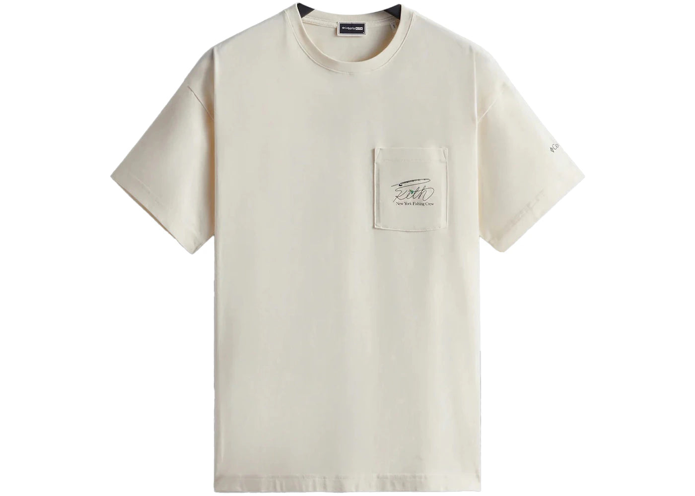 Kith x Columbia PFG Striped Bass Vintage Tee Sandrift