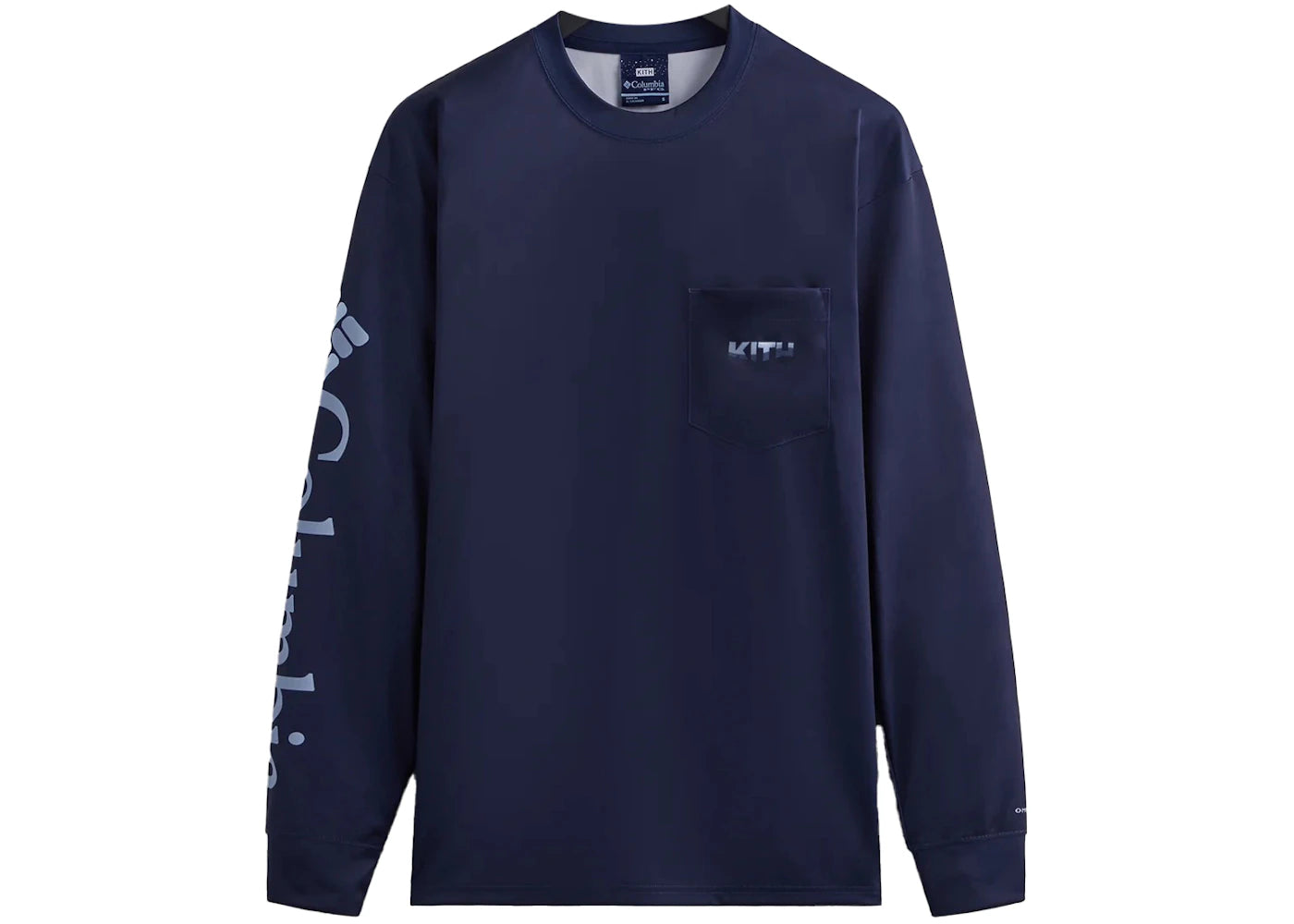 Kith x Columbia PFG Terminal Tackle Long Sleeve Shirt Peacoat