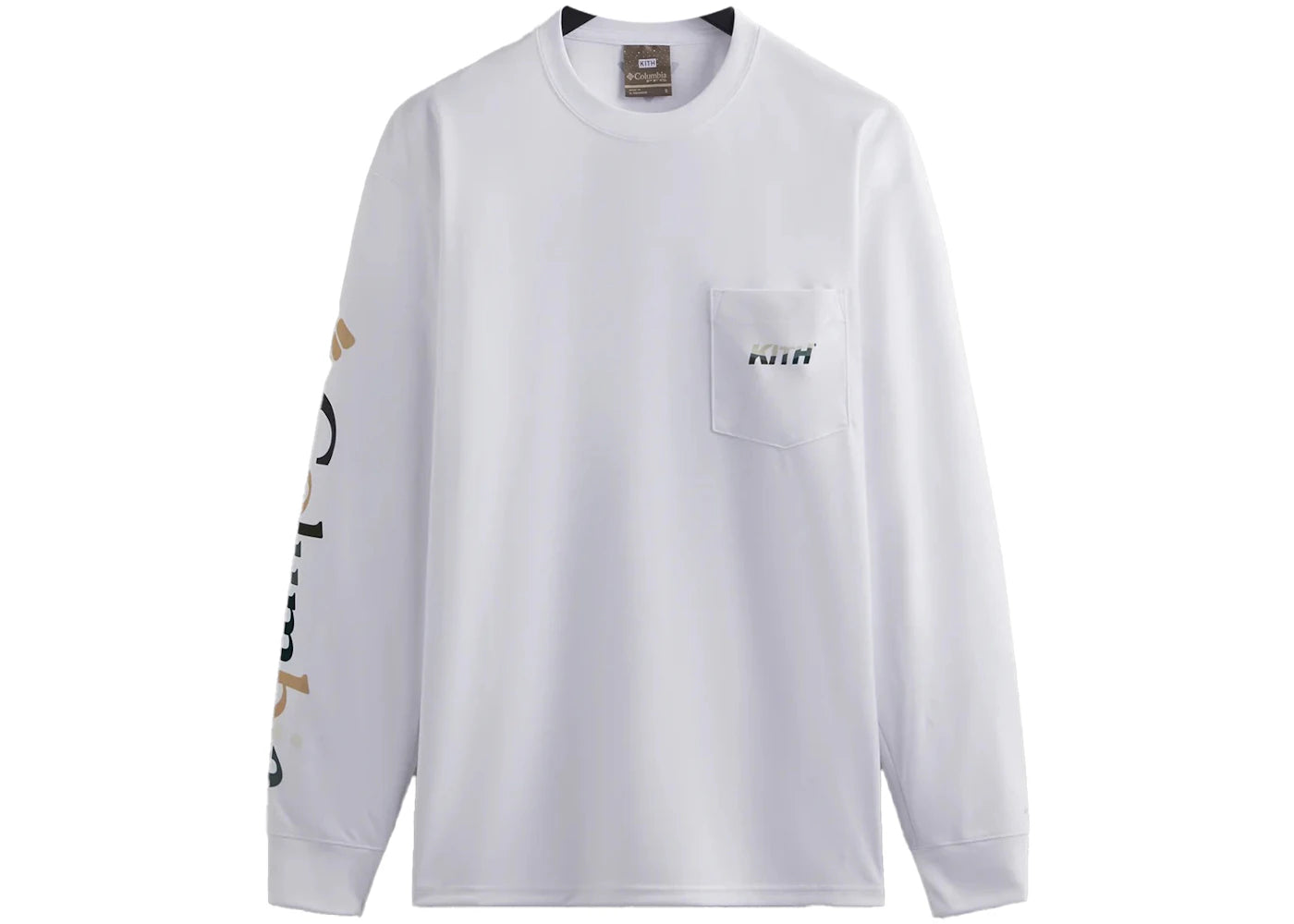 Kith x Columbia PFG Terminal Tackle Long Sleeve Shirt White