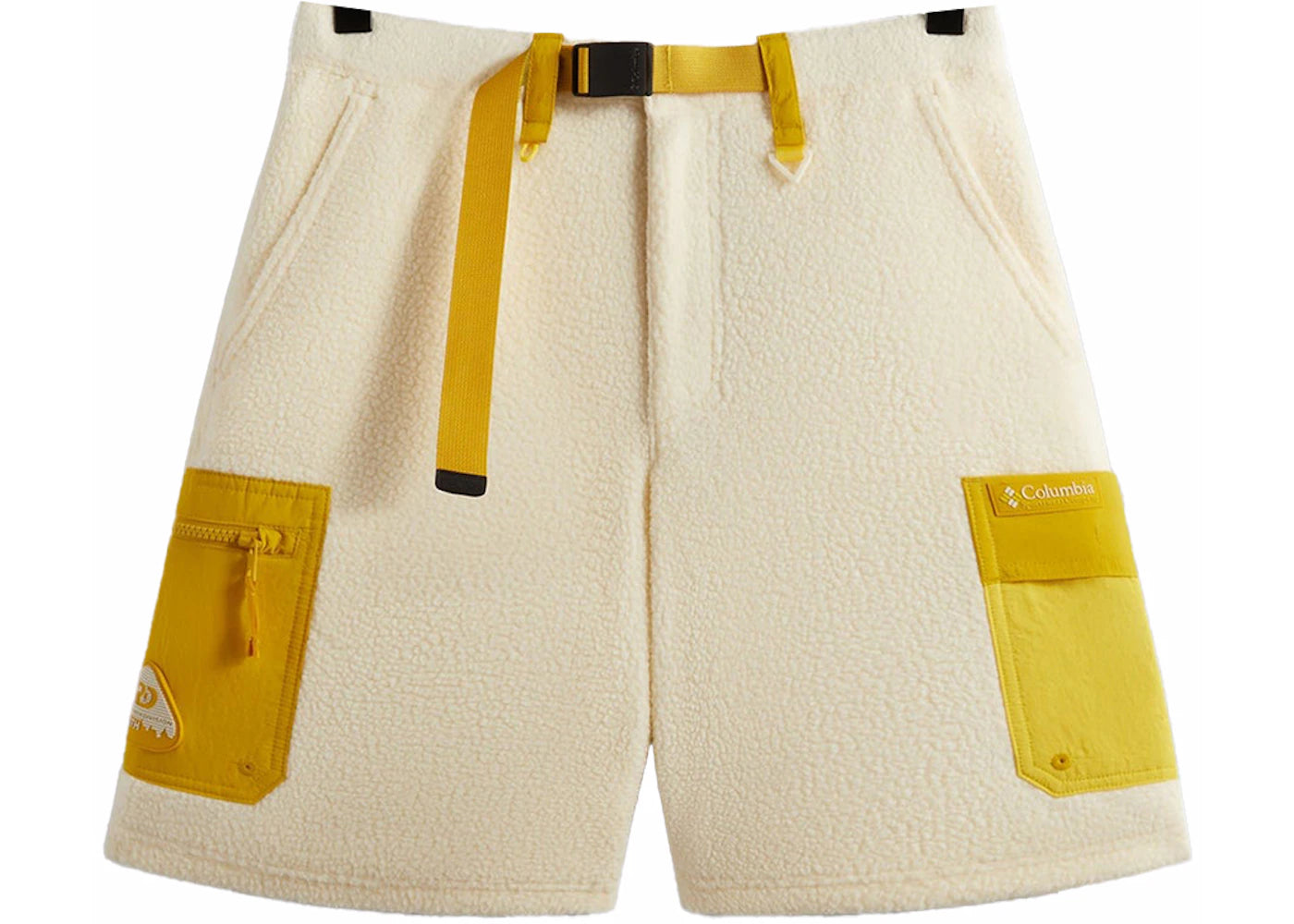 Kith x Columbia Sherpa Short Bright Yellow