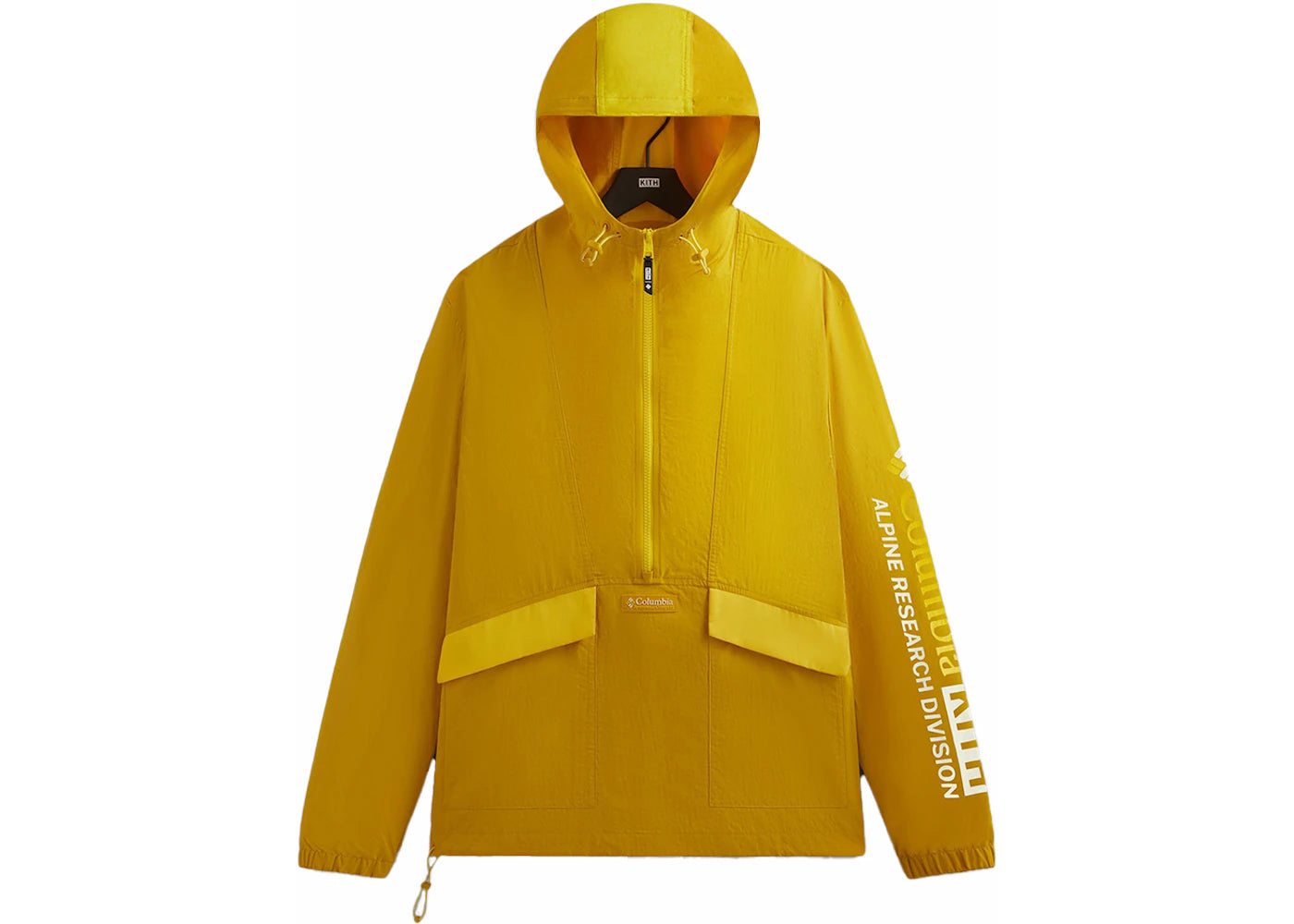 Kith x Columbia Wind Anorak Gold Leaf