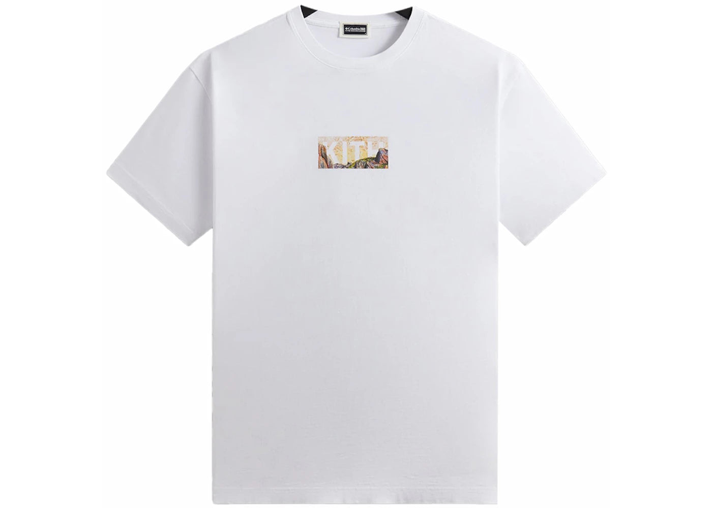 Kith x Columbia Yosemite Classic Logo Tee White