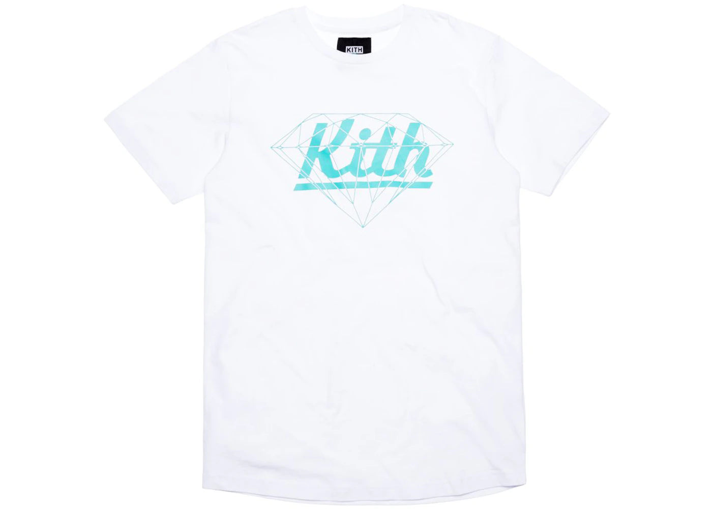 Kith x Diamond Logo Tee White