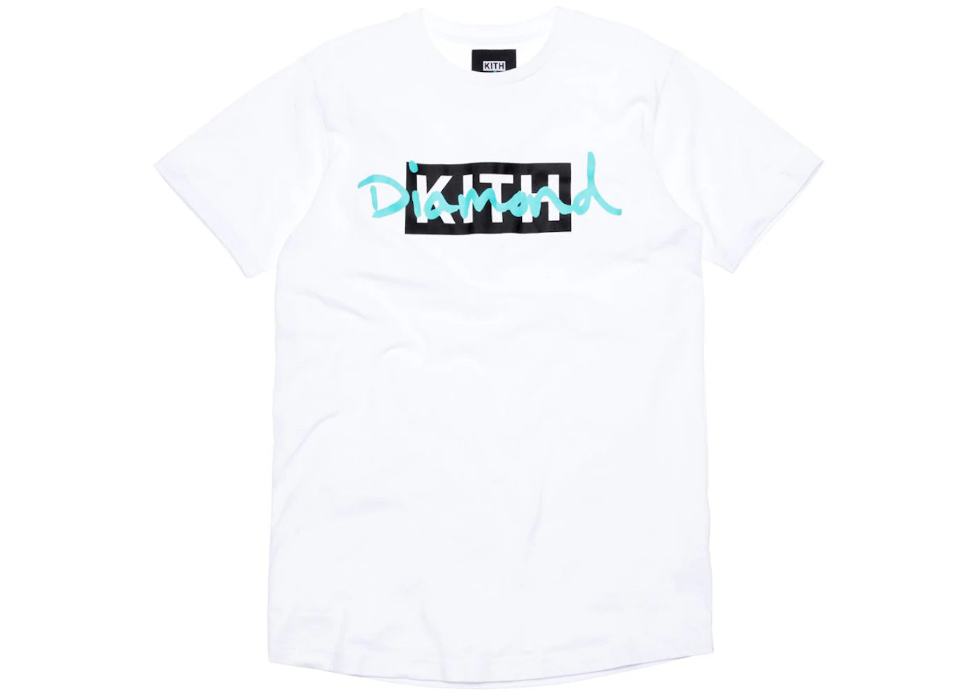Kith x Diamond Script Tee White