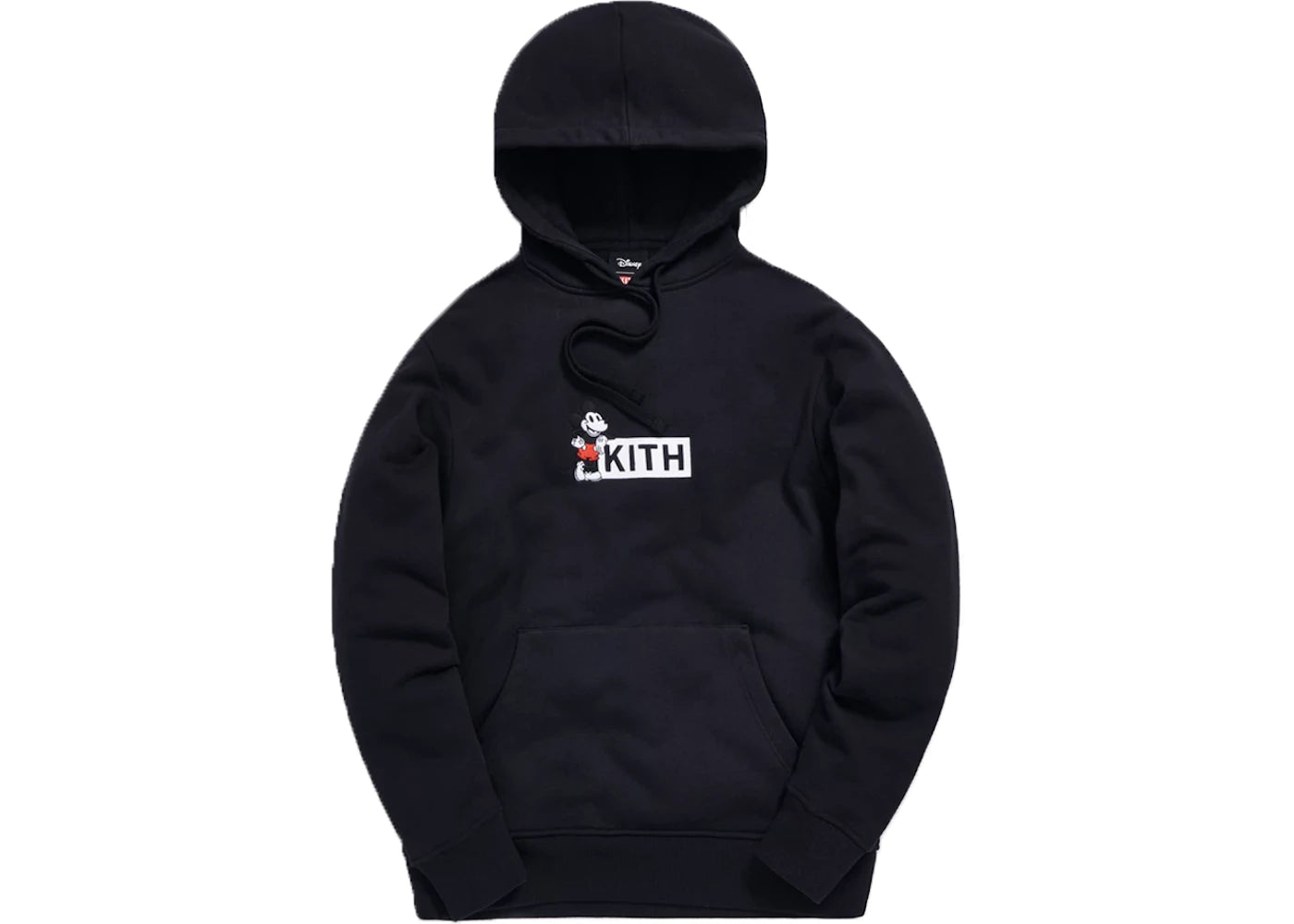 Kith x Disney 20s Mickey Classic Logo Hoodie Black