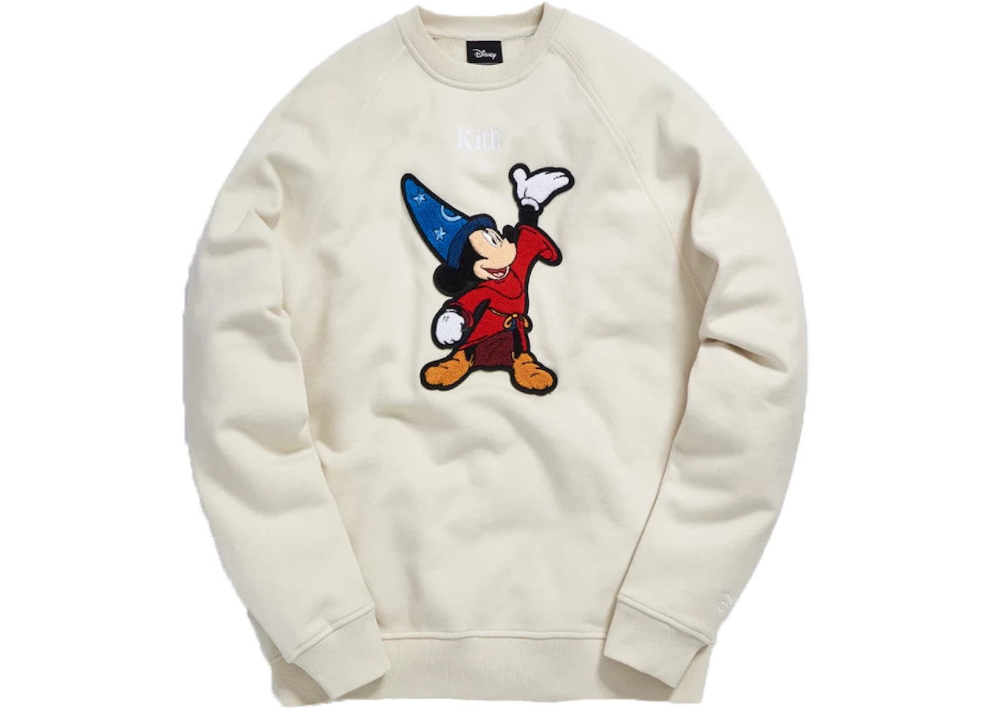 Kith x Disney 40s Fantasia Classic Logo Crewneck Turtledove