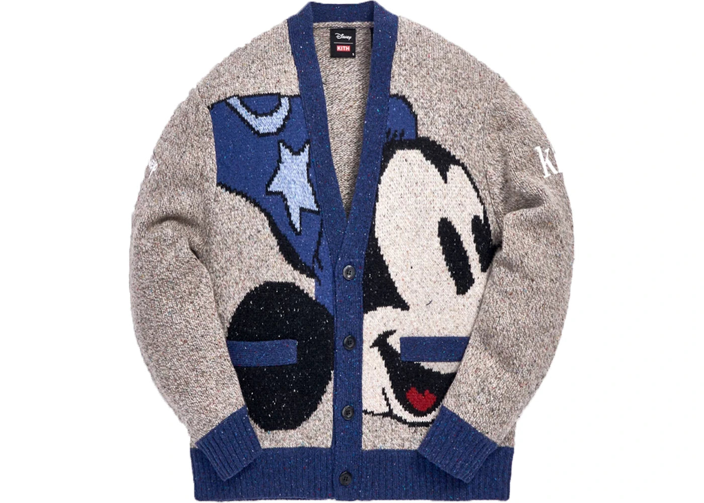 Kith x Disney 40s Knit Cardigan Navy