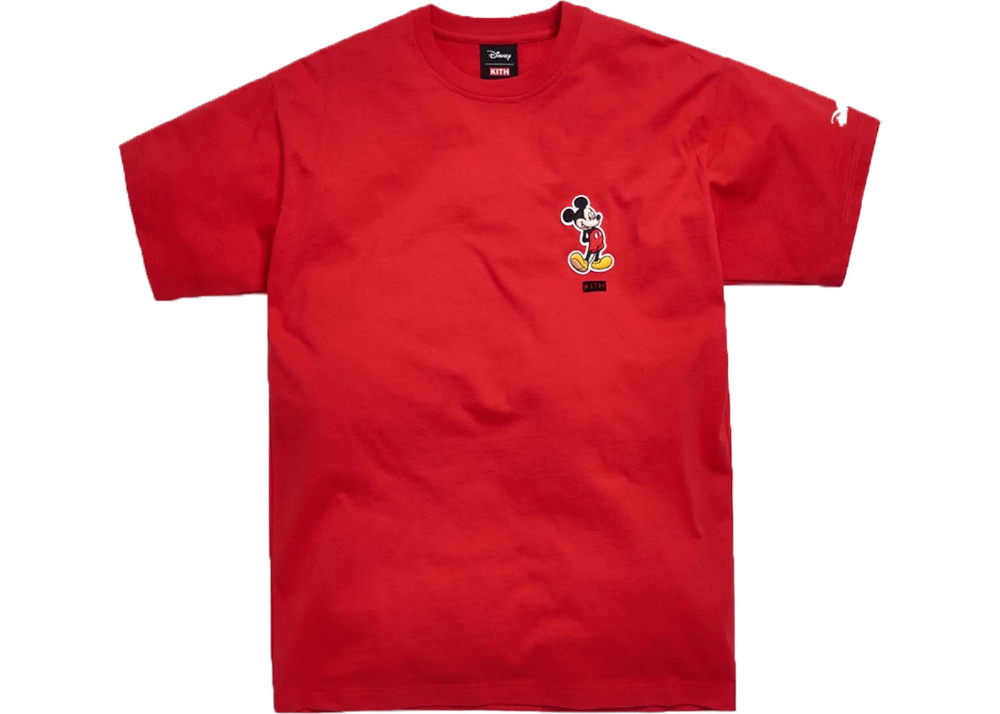 Kith x Disney 90s Classic Logo Mickey Tee Red