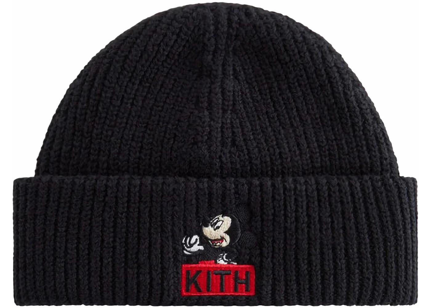 Kith x Disney Baby Mickey & Friends Mickey Mia Beanie Black