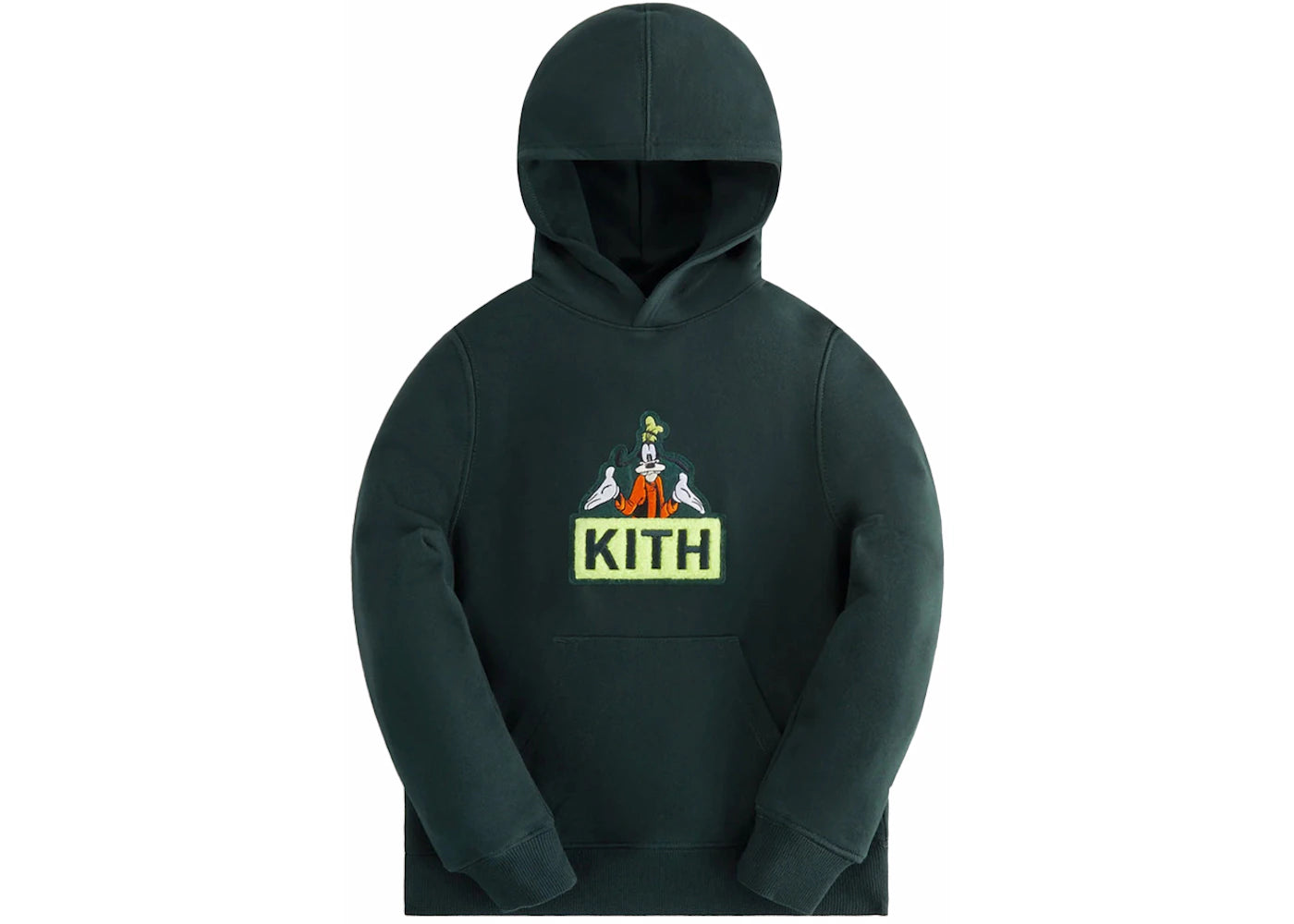 Kith x Disney Kids Mickey & Friends Goofy Classic Logo Hoodie Stadium