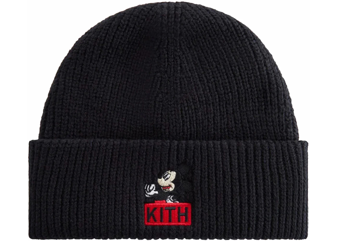 Kith x Disney Kids Mickey & Friends Mickey Mia Beanie Black