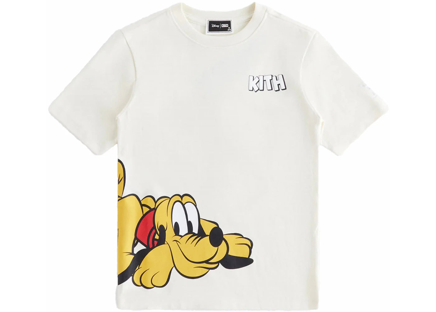 Kith x Disney Kids Mickey & Friends Sleepy Pluto Vintage Tee Sandrift