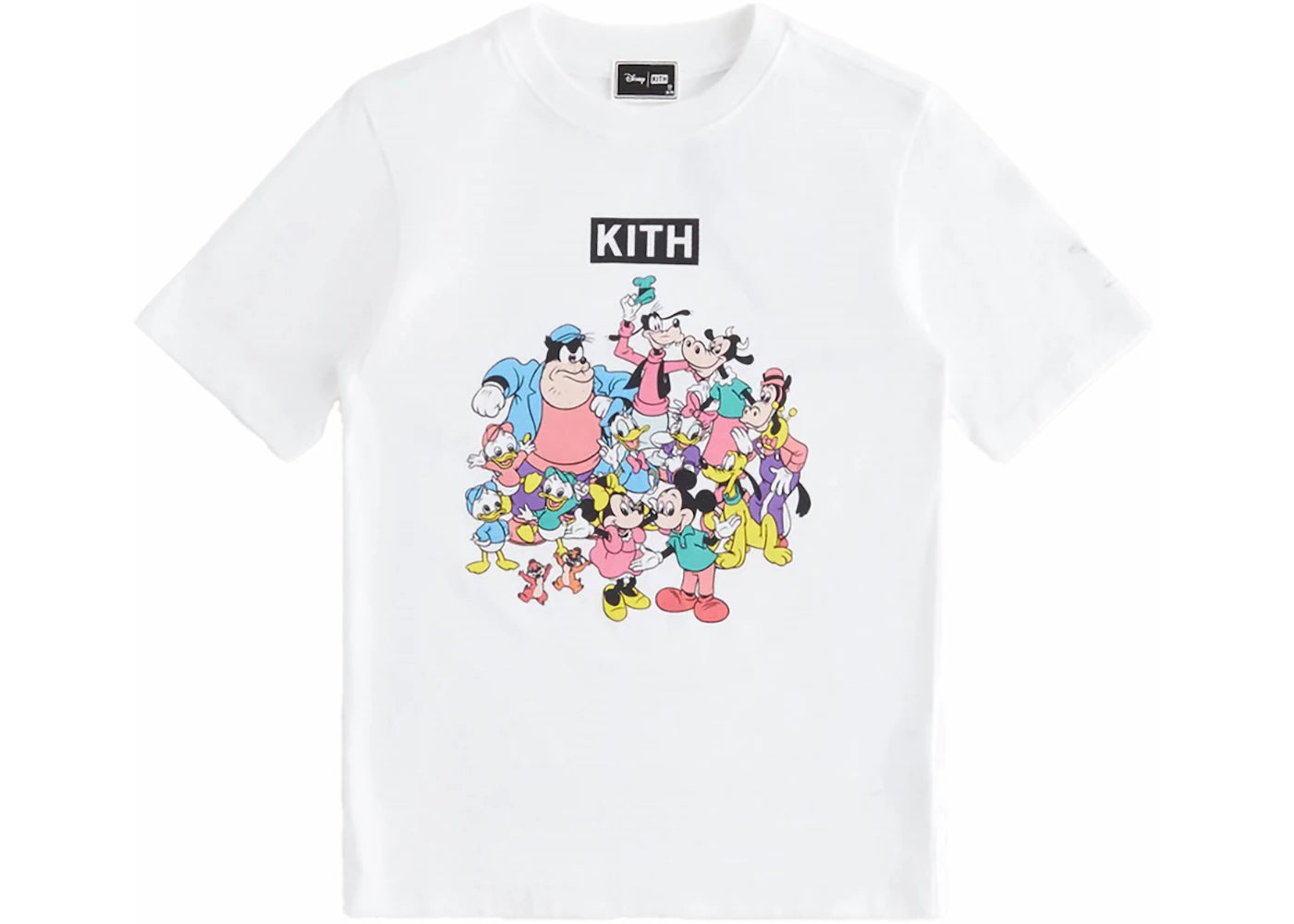 Kith x Disney Kids Mickey & Friends Vintage Tee White