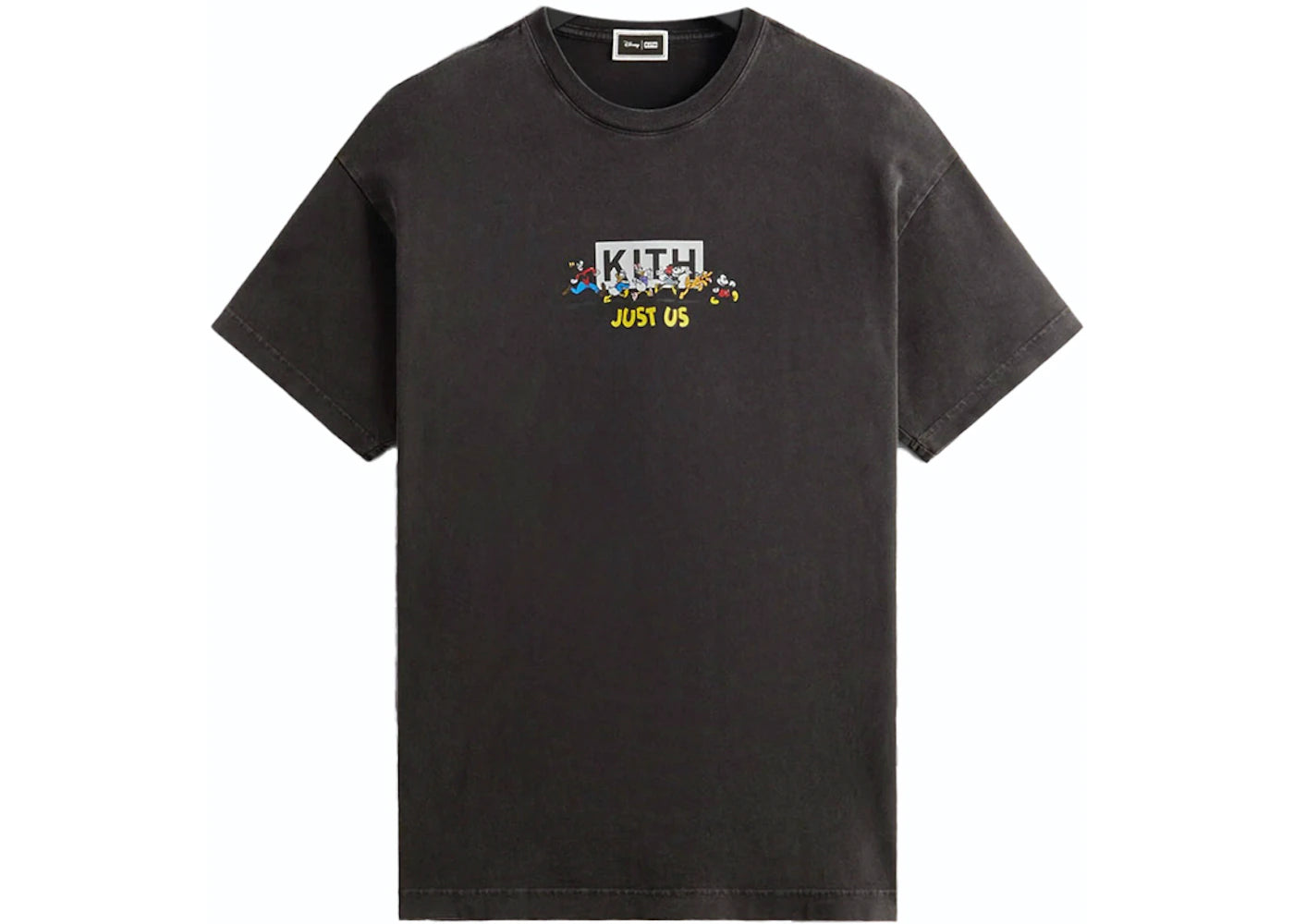 Kith x Disney Mickey & Friends Family Portrait Vintage Tee Black