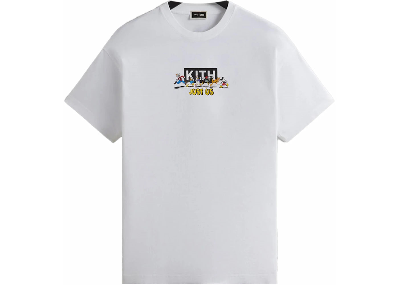 Kith x Disney Mickey & Friends Family Vintage Tee White