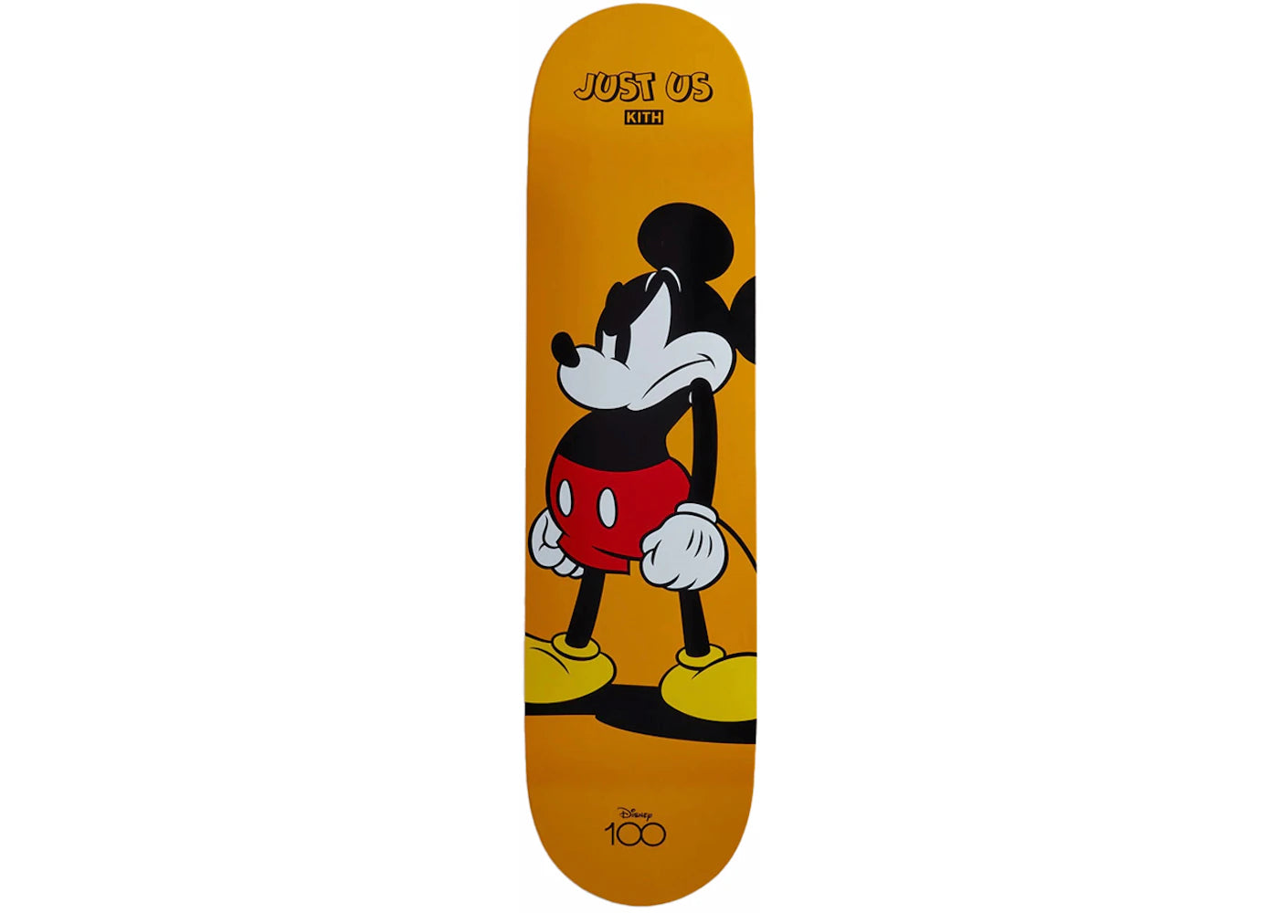 Kith x Disney Mickey & Friends Mad Mickey Skate Deck Beam