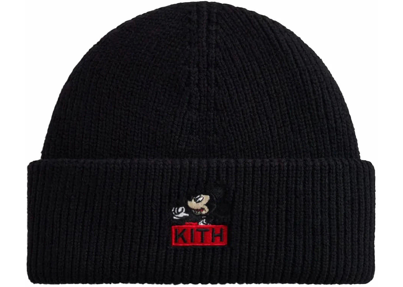 Kith x Disney Mickey & Friends Mickey Mia Beanie Black