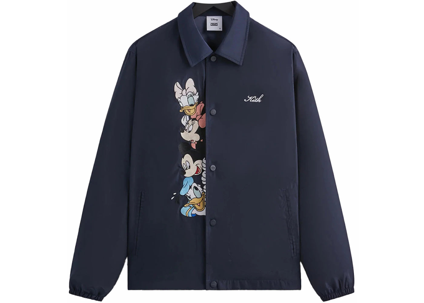 Kith x Disney Mickey & Friends Nylon Coaches Jacket Nocturnal