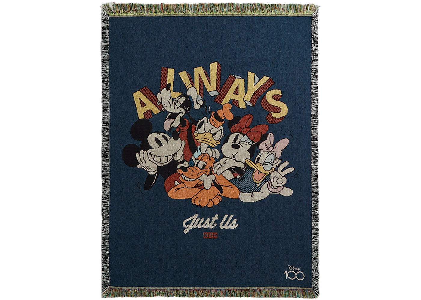 Kith x Disney Mickey & Friends Tapestry Blanket Vista