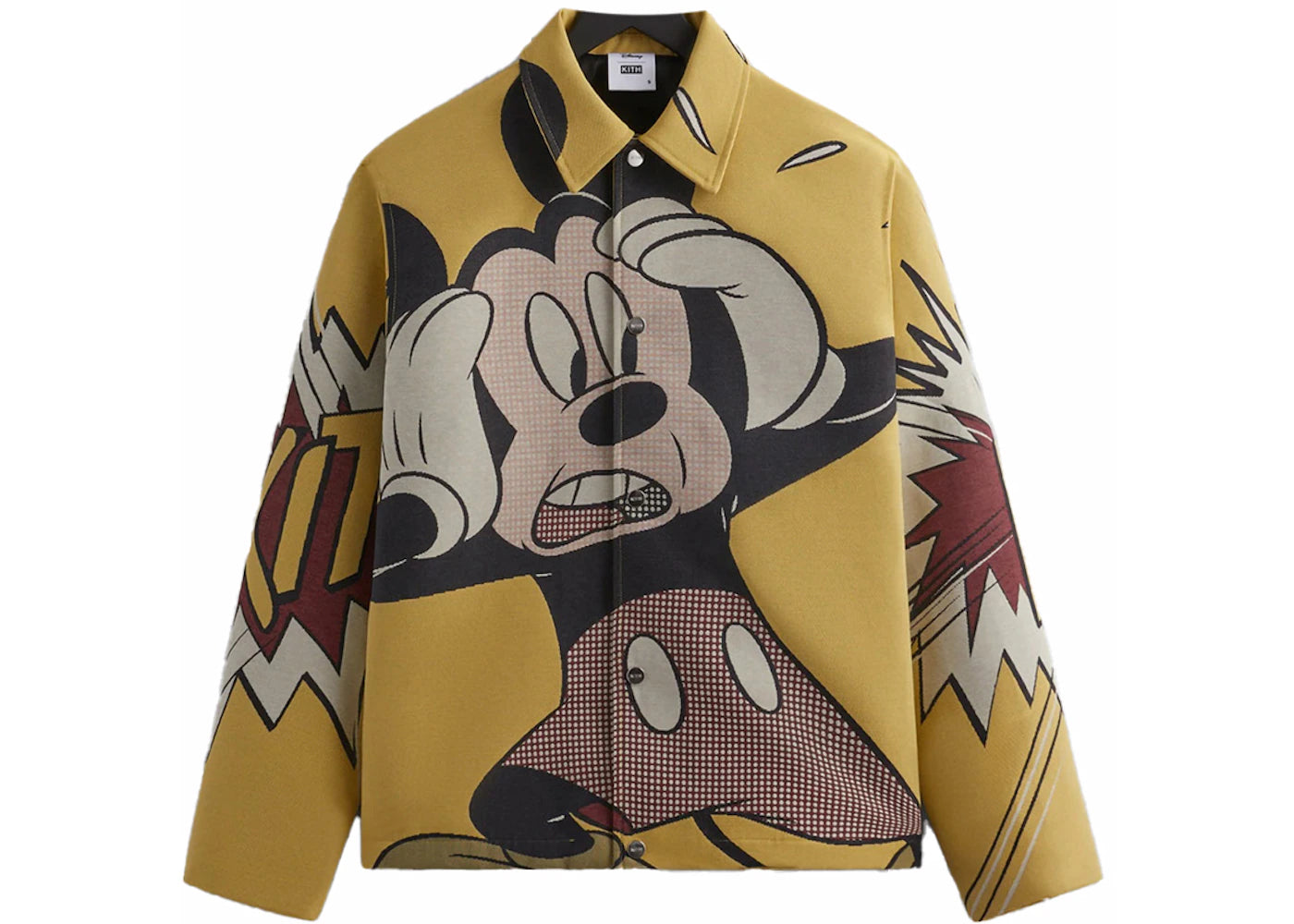 Kith x Disney Mickey & Friends Tapestry Coaches Jacket Beam