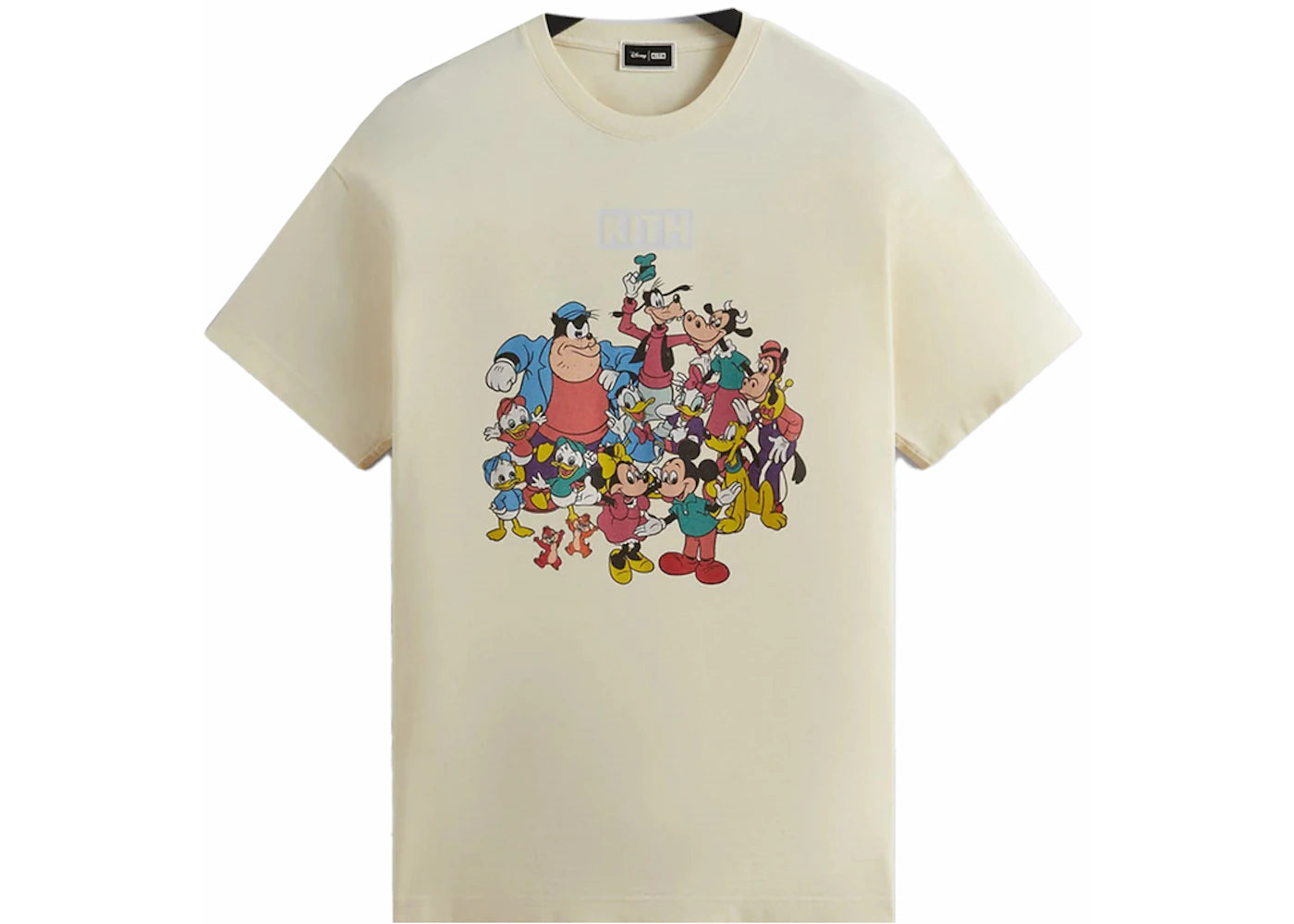 Kith x Disney Mickey & Friends Vintage Tee Sandrift