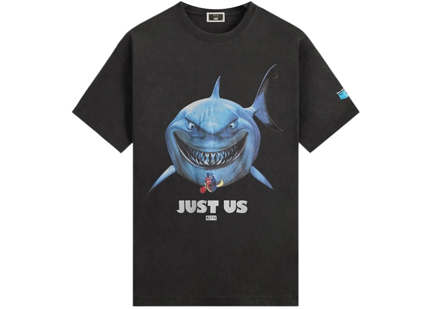Kith x Disney Pixar Finding Nemo Poster Vintage Tee Black