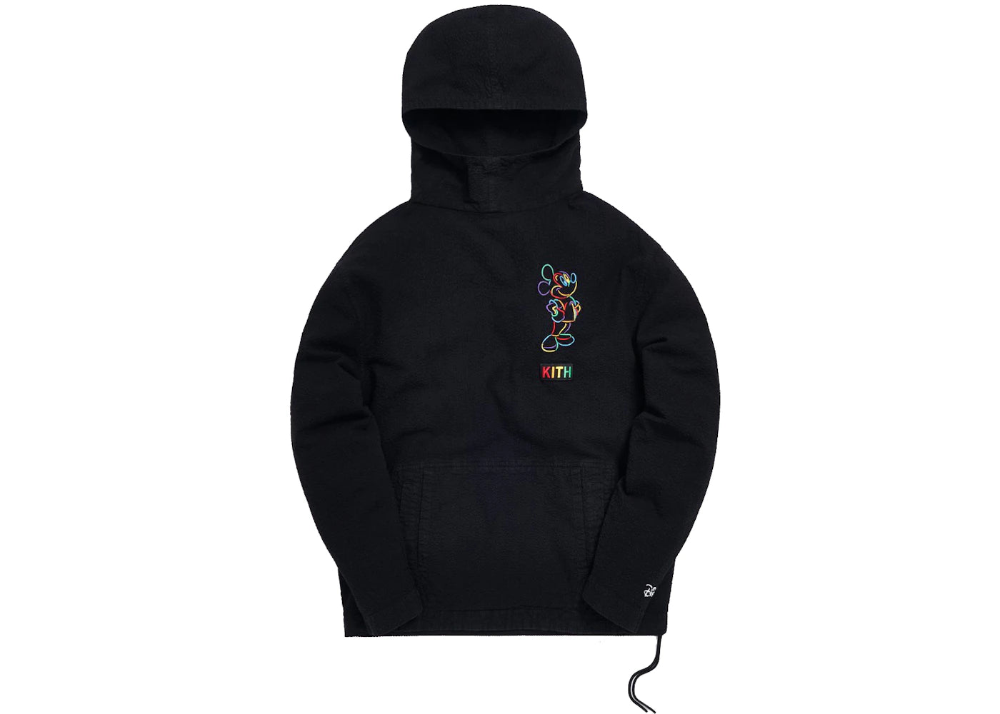 Kith x Disney Seersucker Harrison Pullover Black