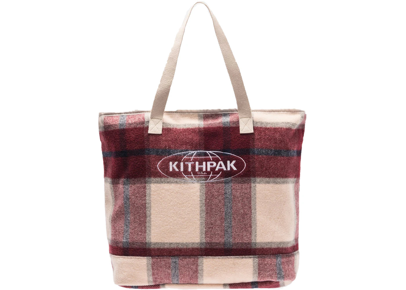 Kith x Eastpak Flask Tote Bag Plaid/Multi
