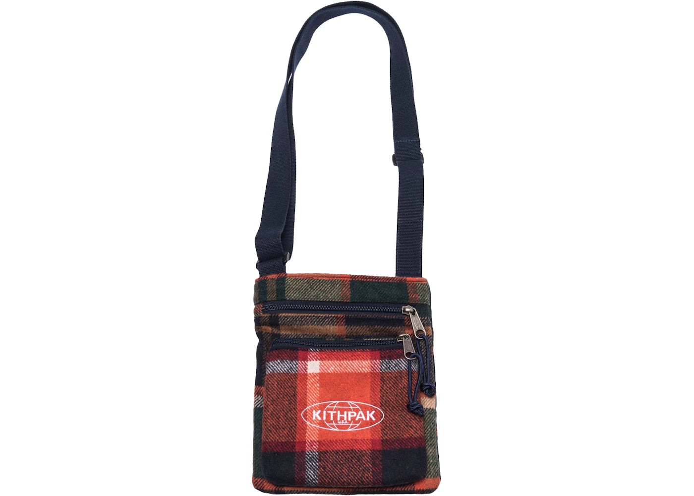 Kith x Eastpak Rusher Sidebag Plaid/Multi