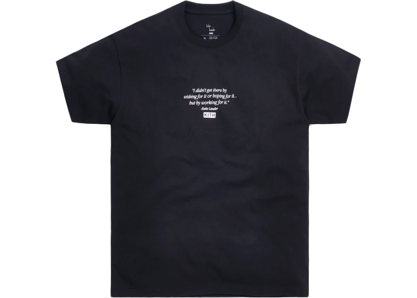 Kith x Estee Lauder International Women's Day Tee Black