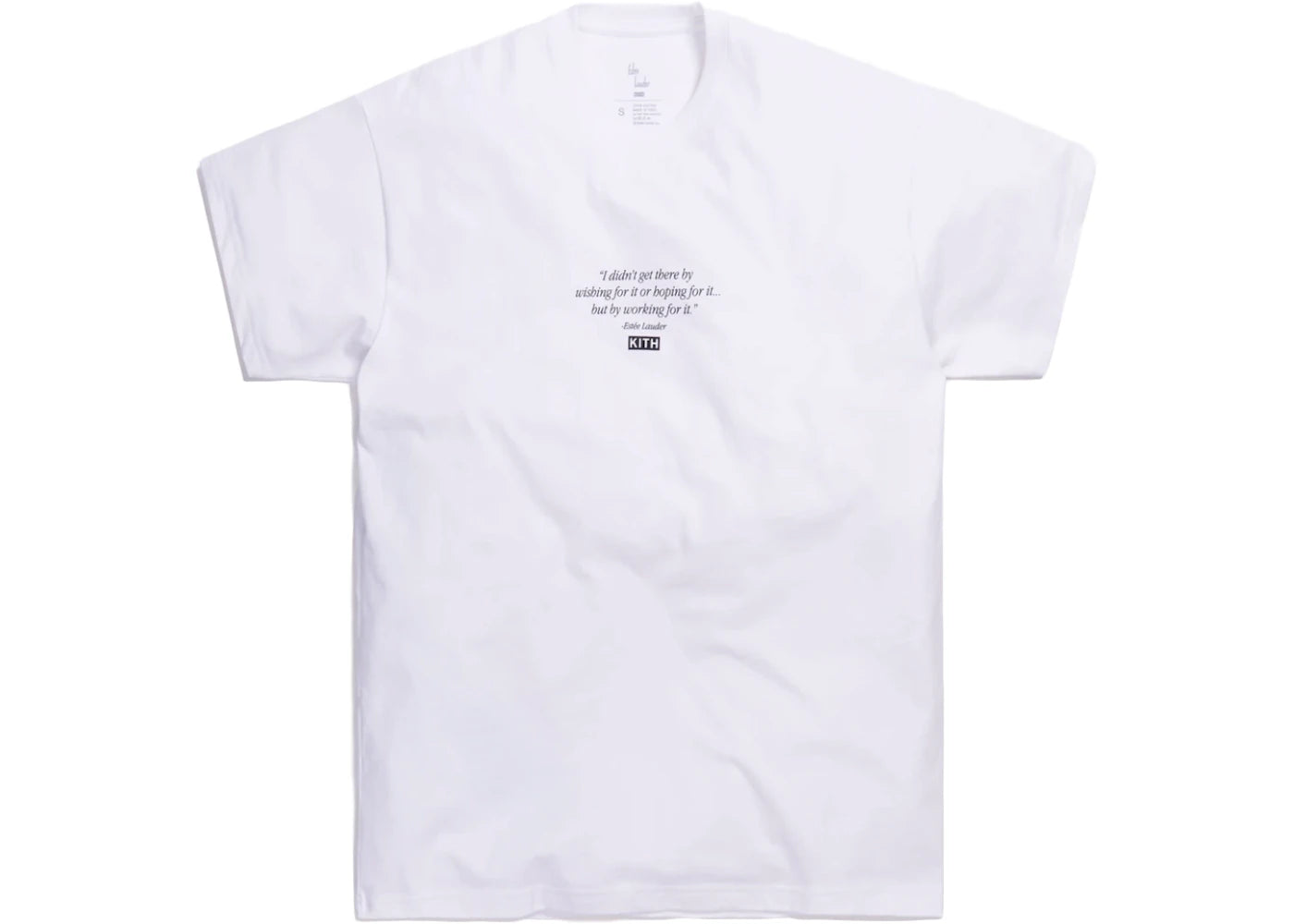 Kith x Estee Lauder International Women's Day Tee White