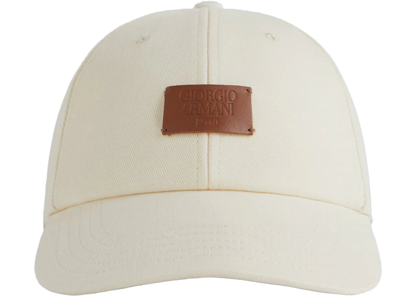 Kith x Giorgio Armani Canvas Baseball Cap Sandrift
