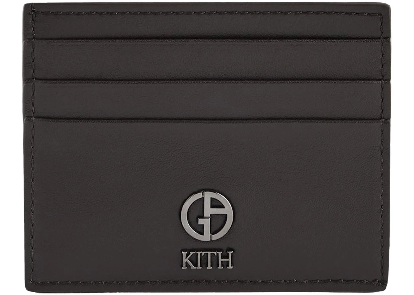 Kith x Giorgio Armani Card Holder Black
