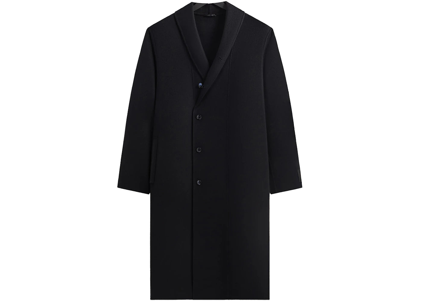 Kith x Giorgio Armani Cashmere Overcoat Black