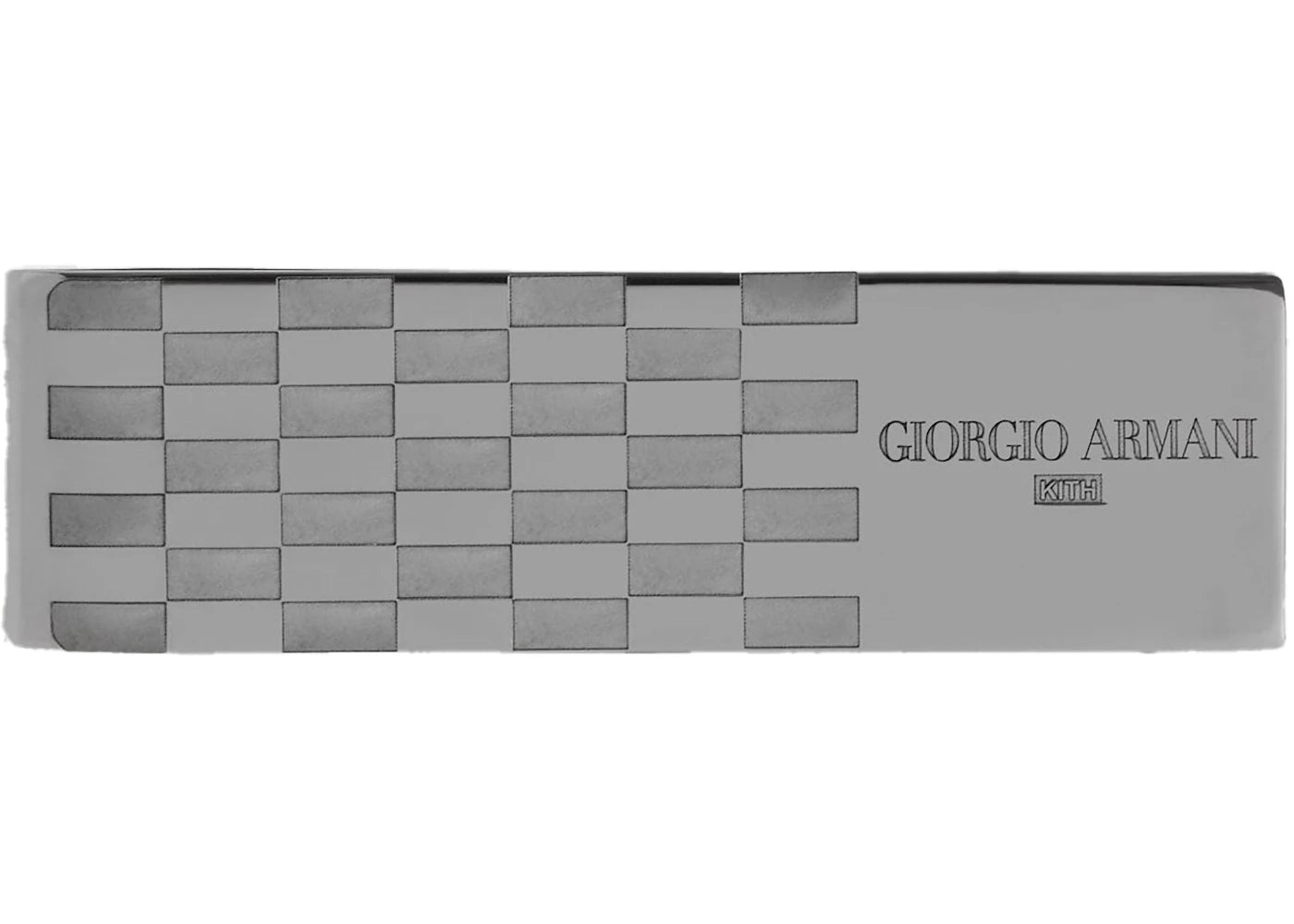 Kith x Giorgio Armani Money Clip Gunmetal