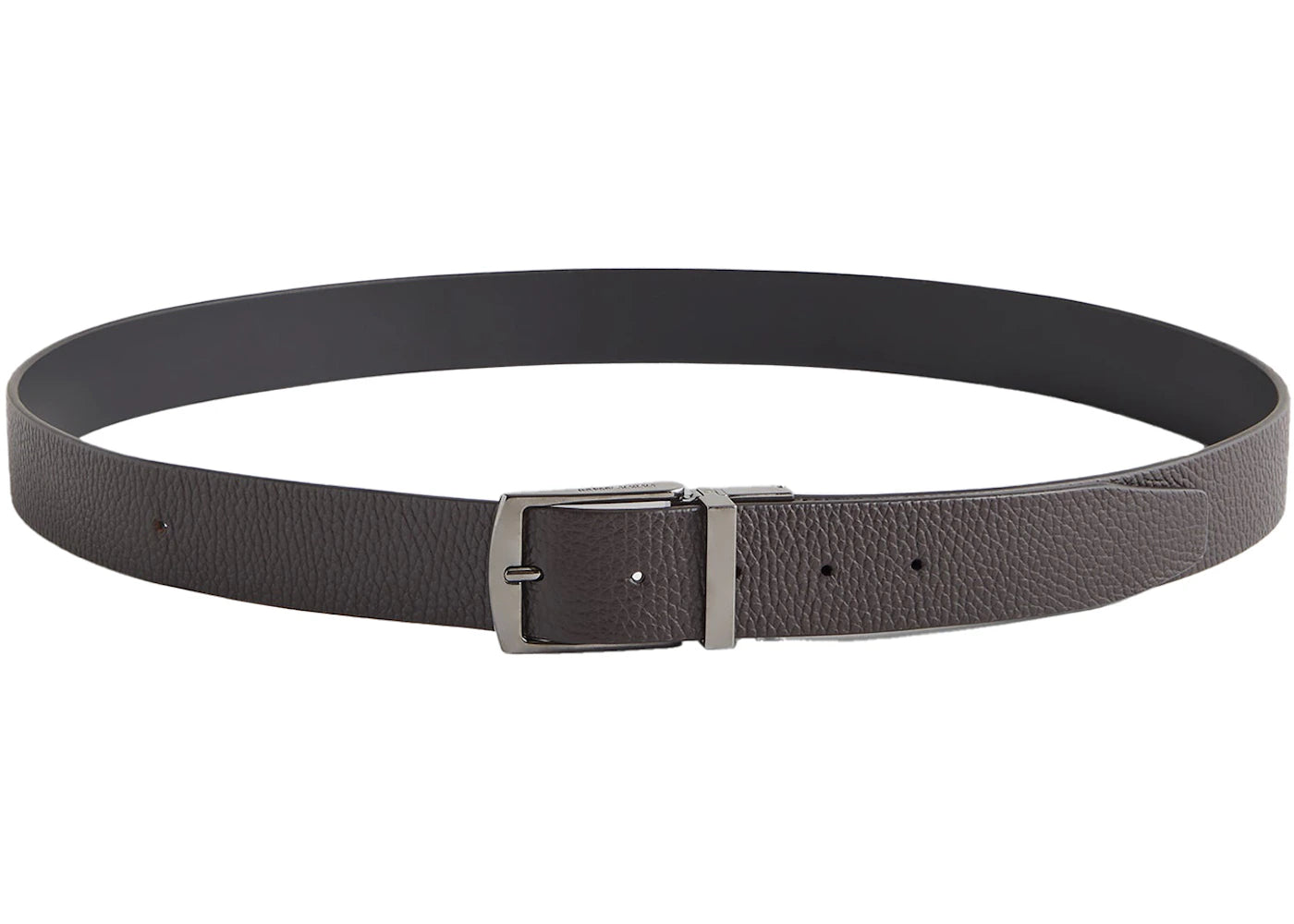 Kith x Giorgio Armani Reversable Leather Belt Brown