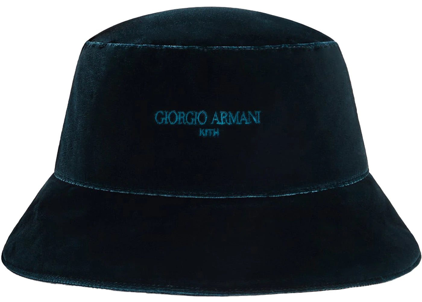 Kith x Giorgio Armani Velour Bucket Hat Stadium