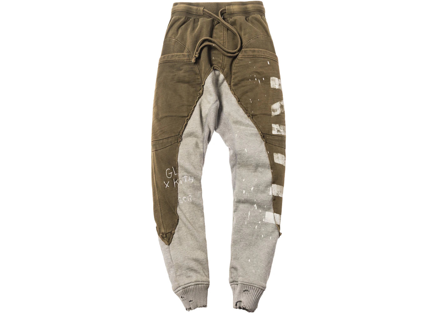 Kith x Greg Lauren 50/50 Ashford Cargo Pant Olive/Grey