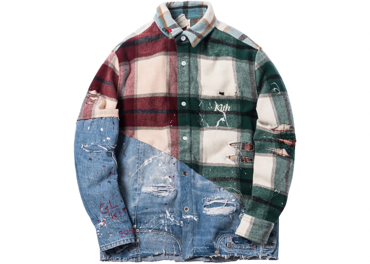 Kith x Greg Lauren 50/50 Ginza Studio Shirt Multi/Denim