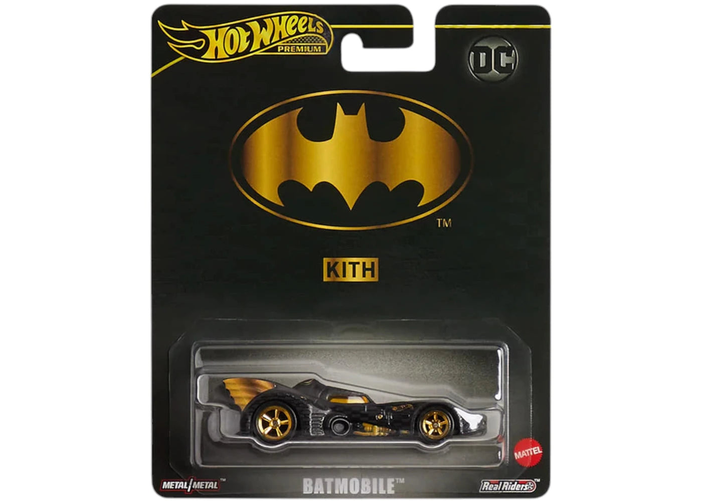 Kith x Hot Wheels Batman 1989 Batmobile Black