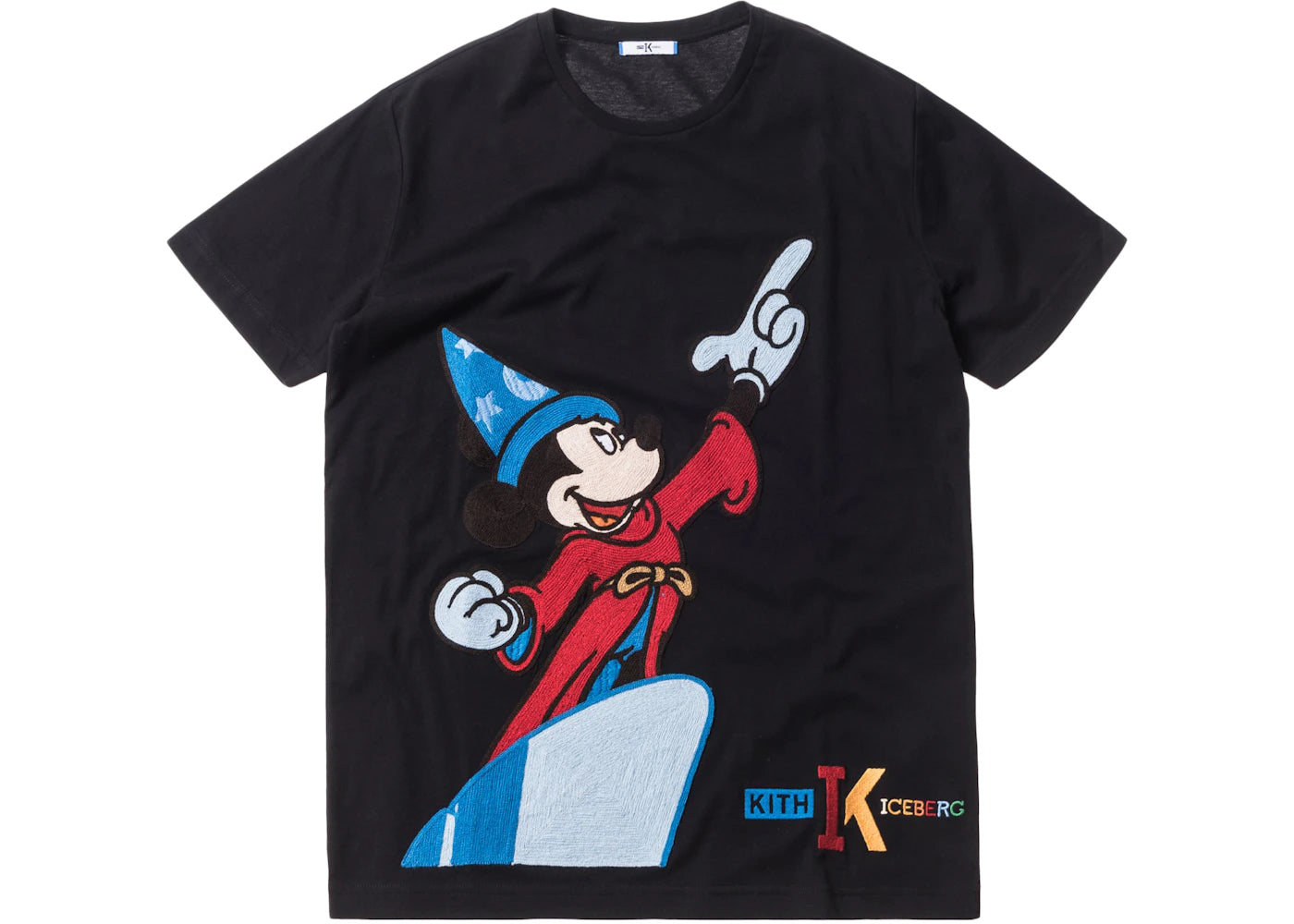 Kith x Iceberg Mickey Fantasia Tee Black