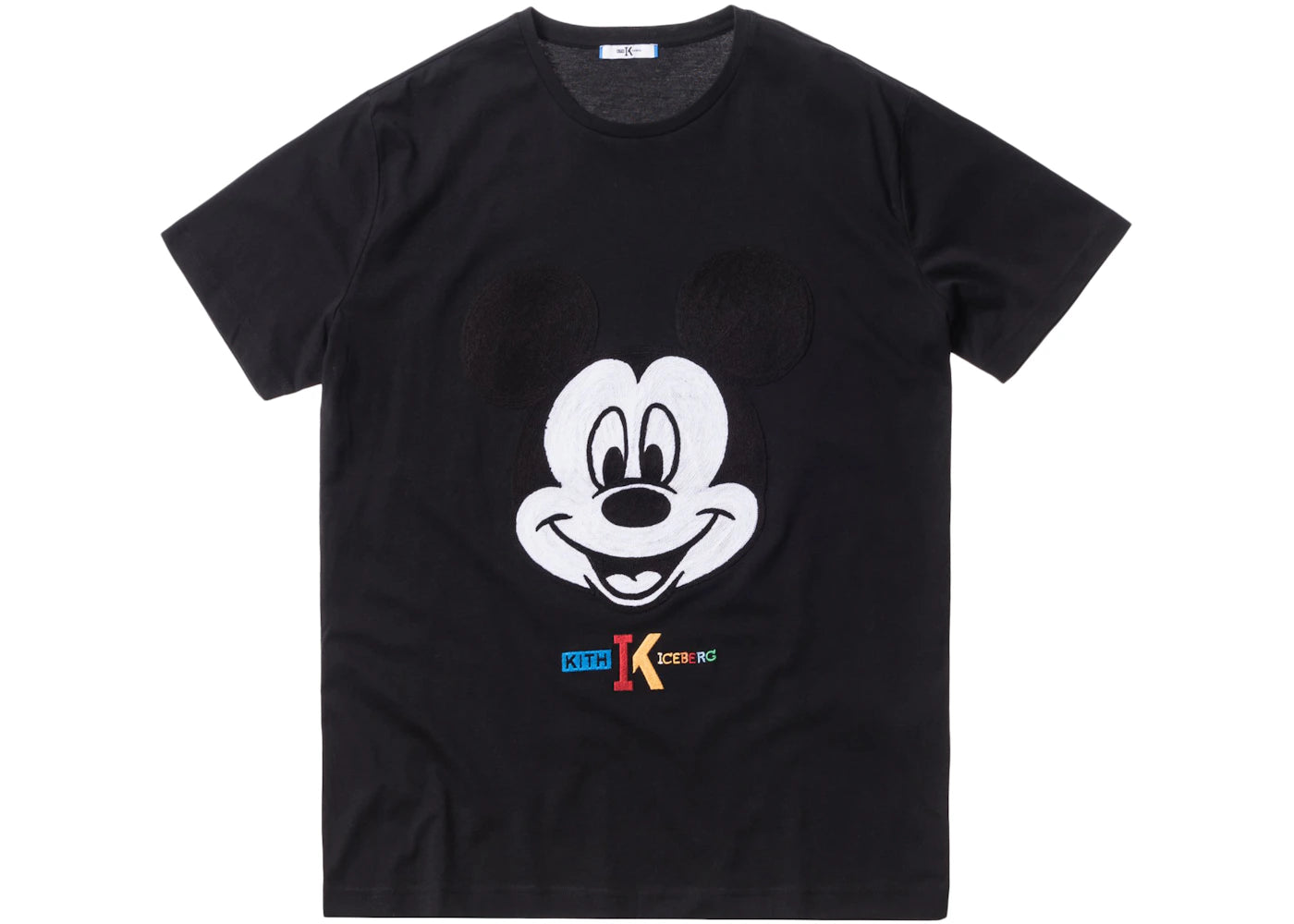 Kith x Iceberg Mickey Tee Black