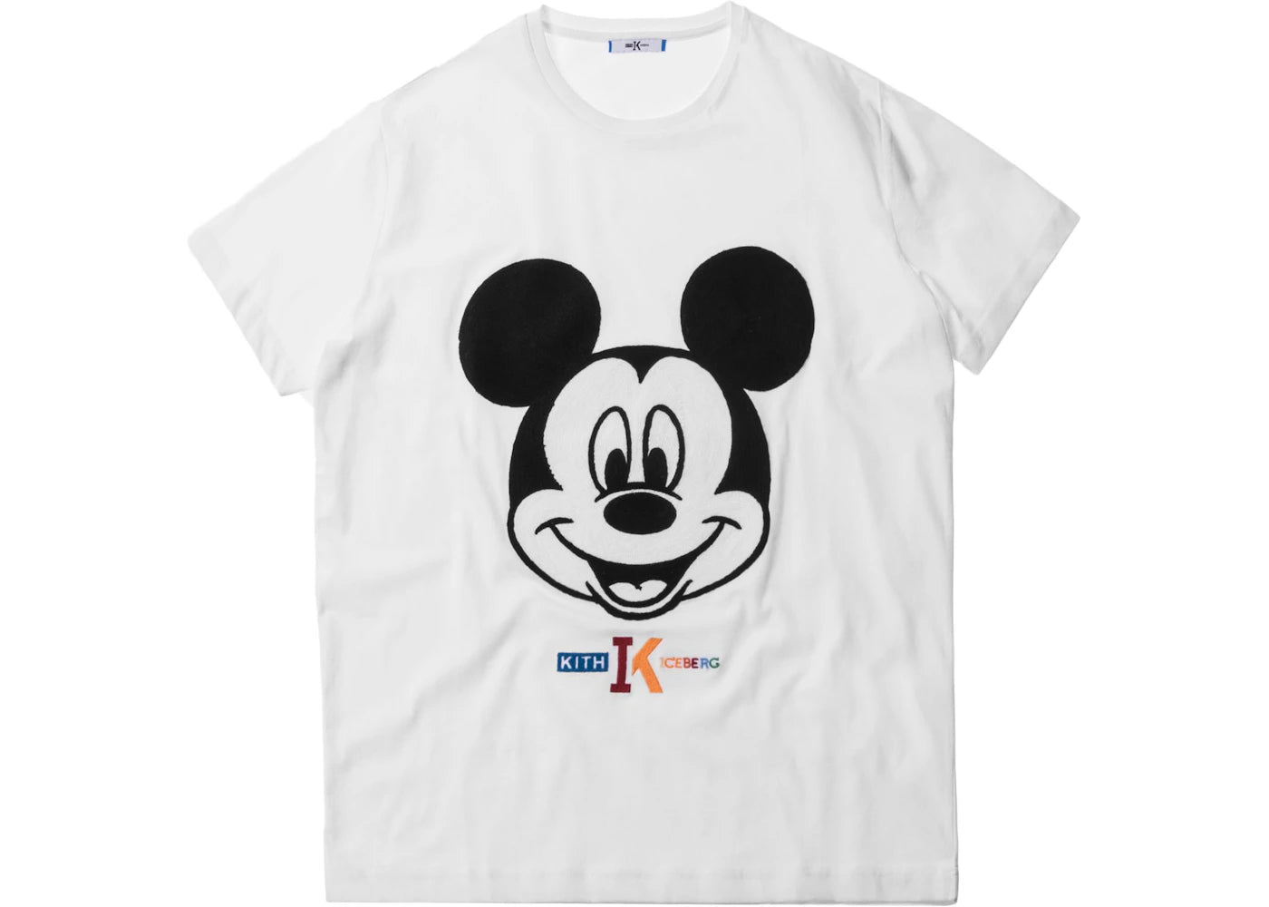 Kith x Iceberg Mickey Tee White