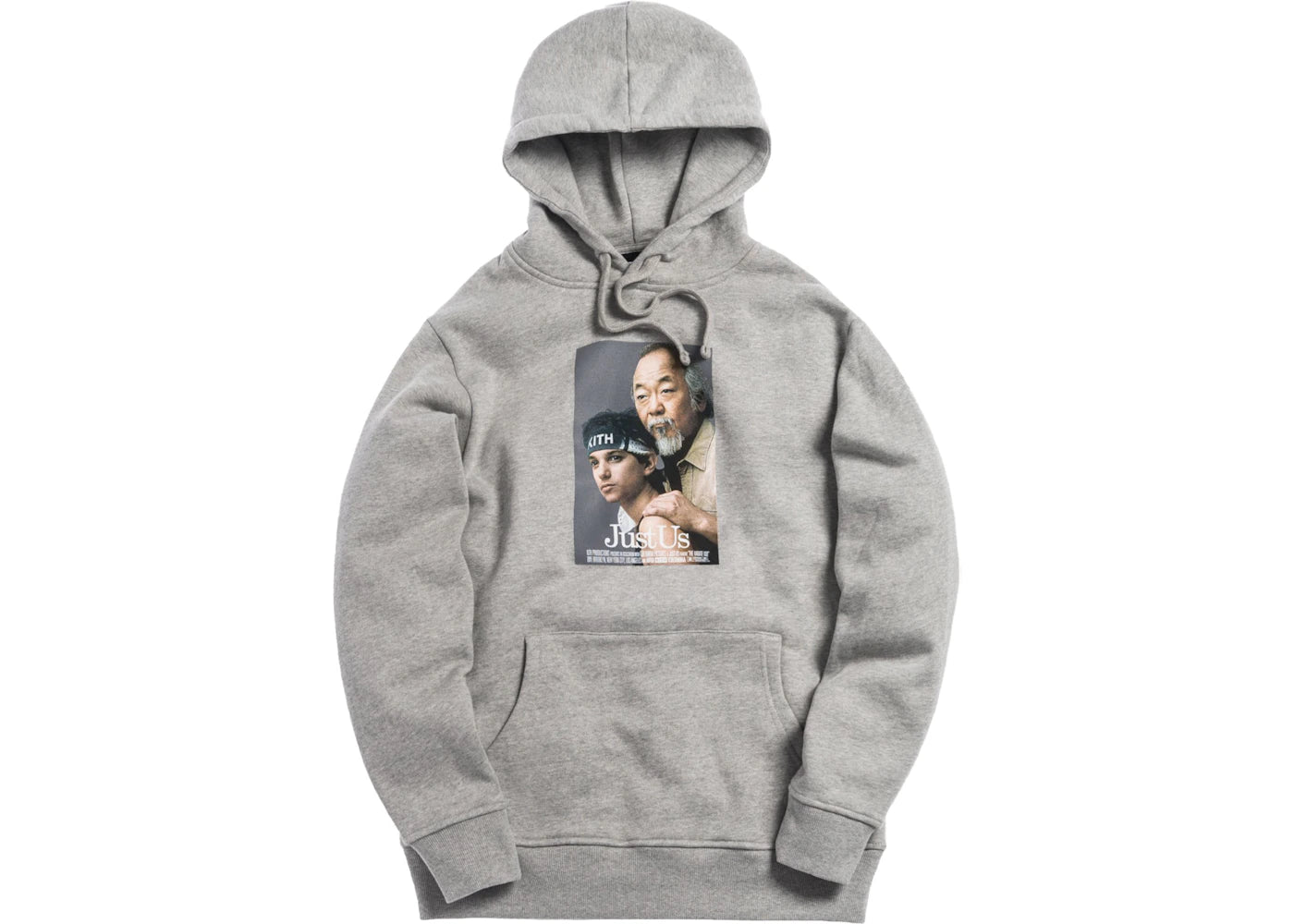 Kith x Karate Kid Hoodie Heather Grey