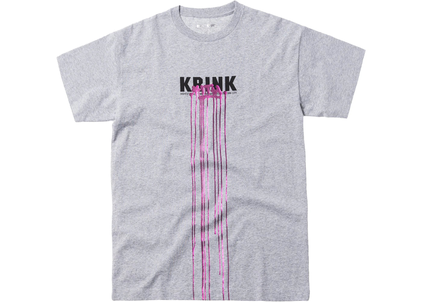 Kith x Krink Tee Heather Grey