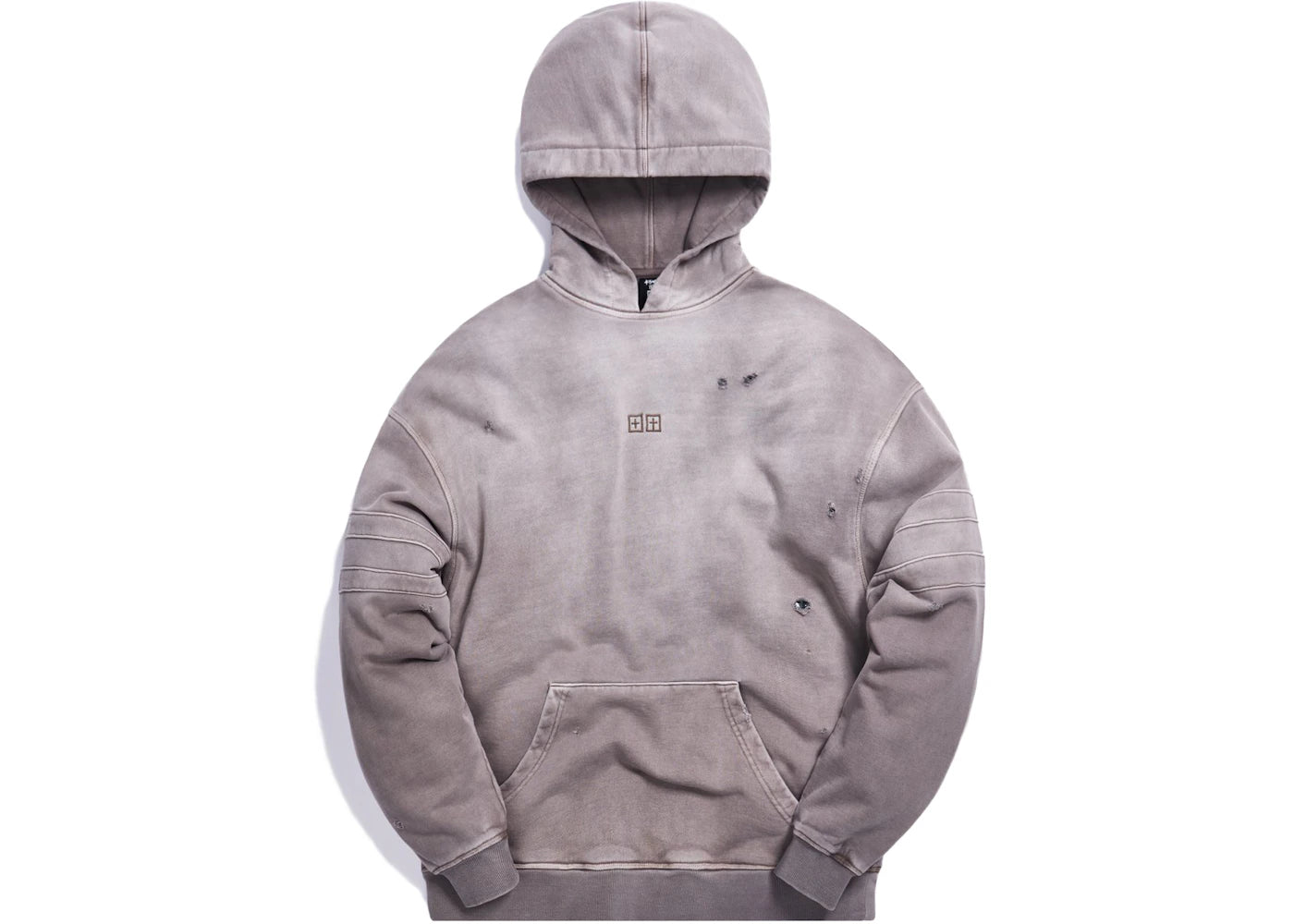 Kith x Ksubi Otis Hoodie Washed Cinder