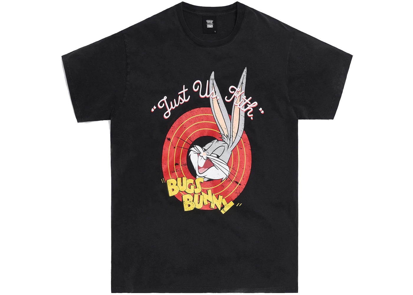 Kith x Looney Tunes Bugs Vintage Tee Black