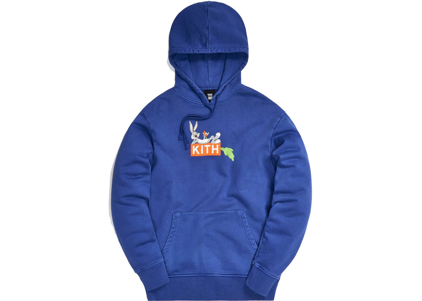 Kith x Looney Tunes Carrot Hoodie Blue