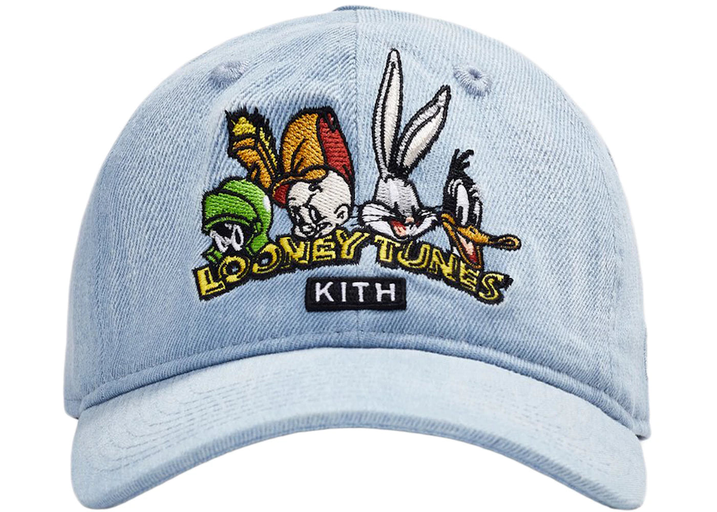 Kith x Looney Tunes x New Era 9Twenty Character Denim Cap Blue